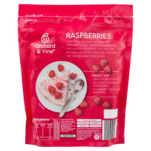 Raspberries 510g main image 0